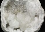 Large, Keokuk Geode with Calcite - Missouri #47103-2